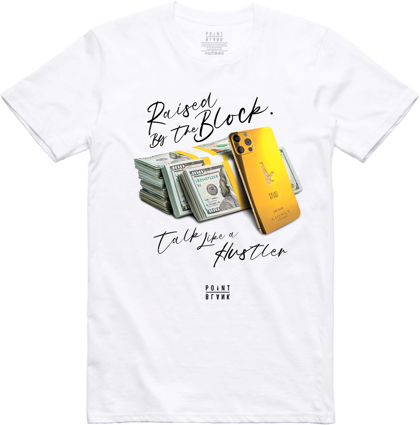 Hustle Talk T-Shirt - White