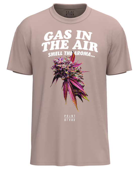 Gas In The Air T-Shirt - Pale Pink