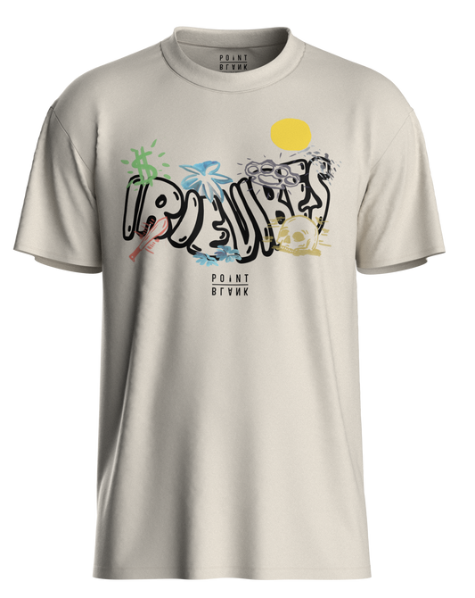 Irie Vibes T-Shirt - Natural