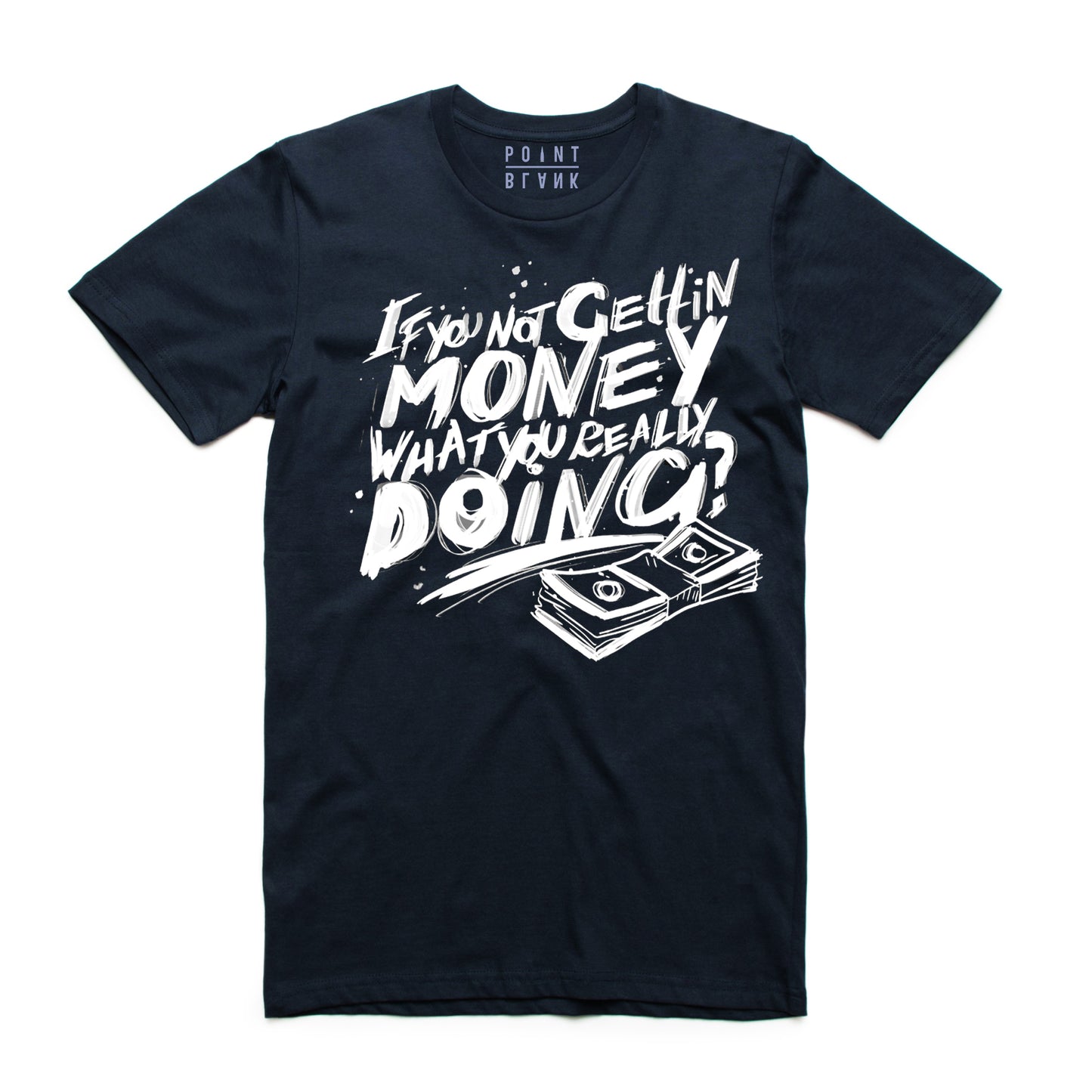 Get Money T-Shirt - Navy