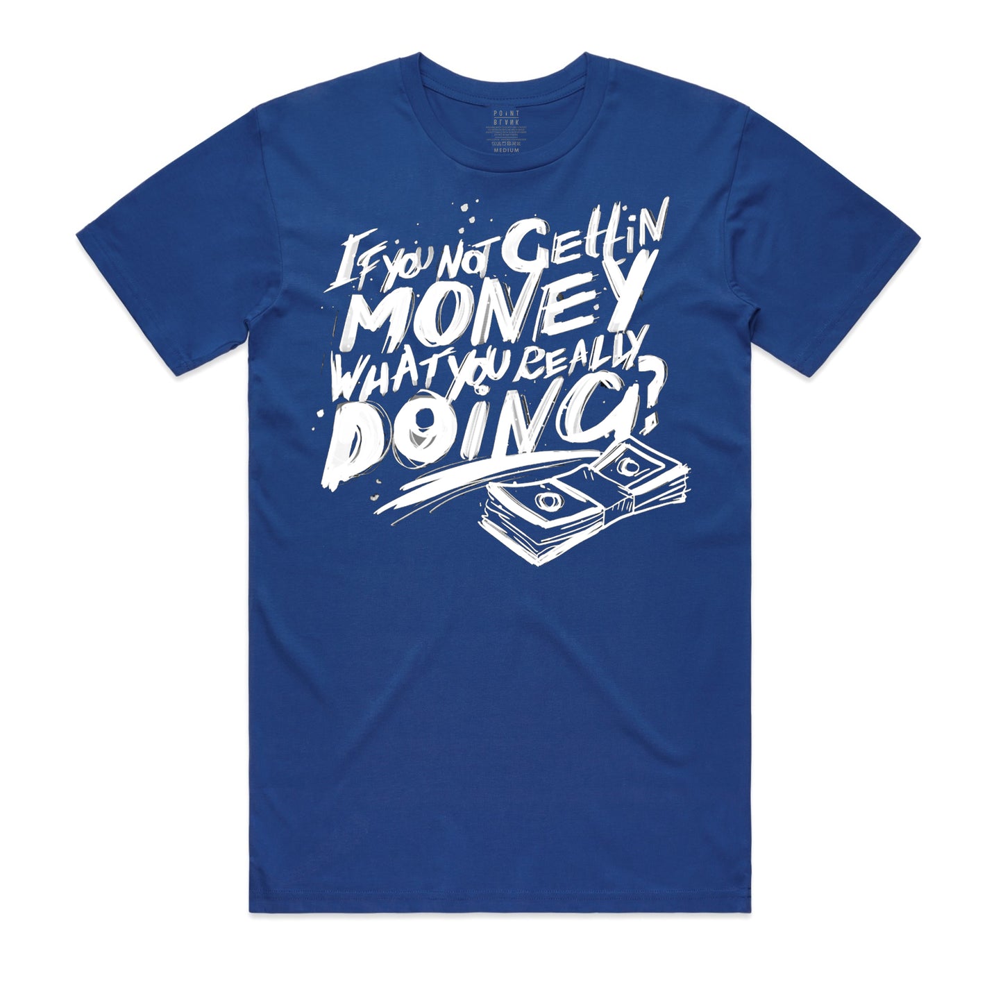 Get Money T-Shirt - Royal