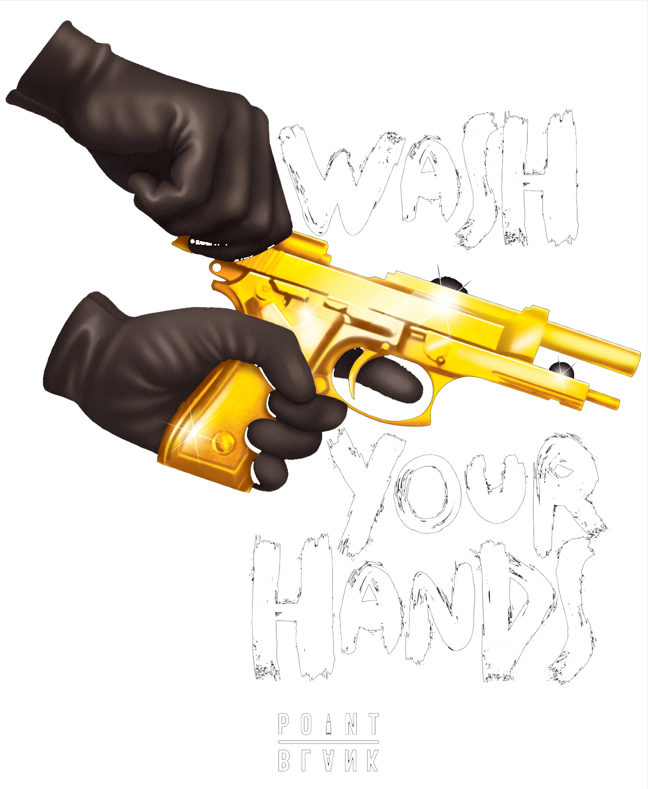 Wash Your Hands T-Shirt - Army