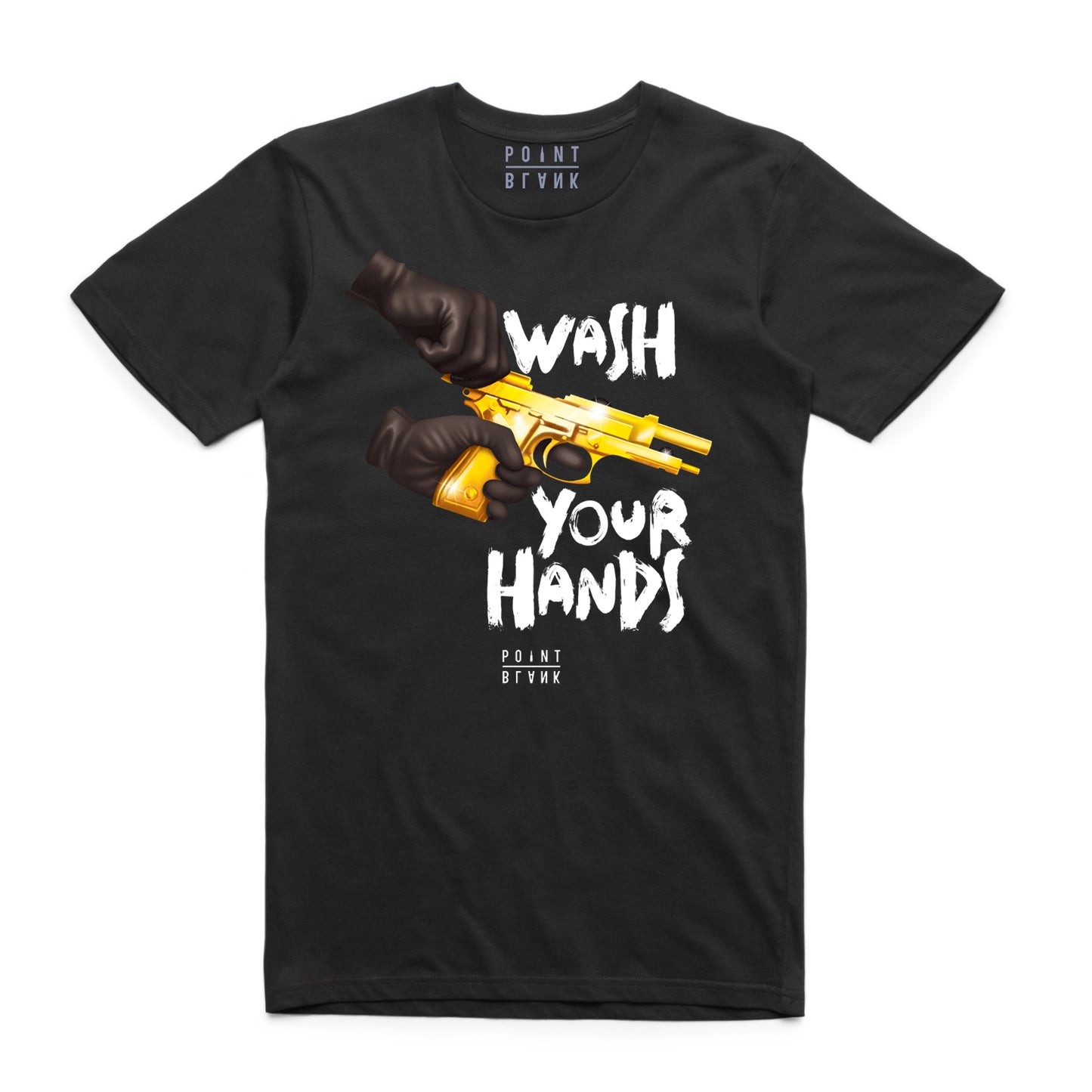 Wash Your Hands T-Shirt - Black