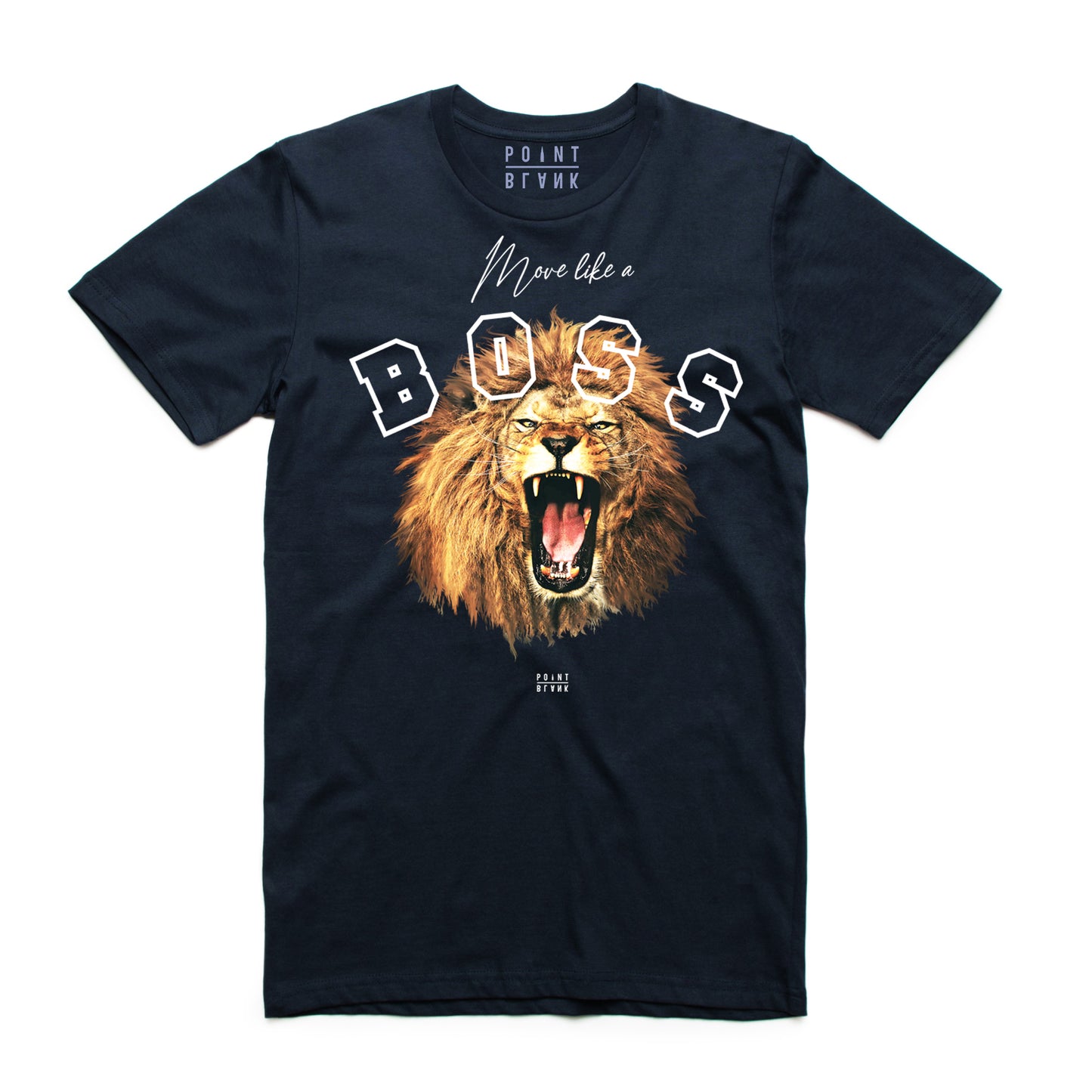 Lion T-Shirt - Navy