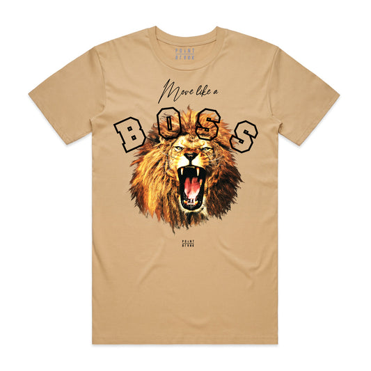 Lion T-Shirt - Tan