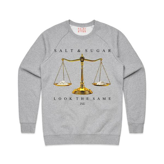 Salt Scale Crewneck Sweatshirt - Heather Gray