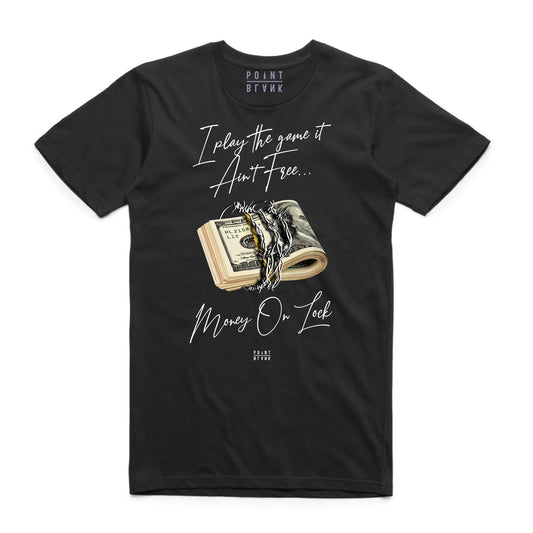 Money On Lock T-Shirt - Black