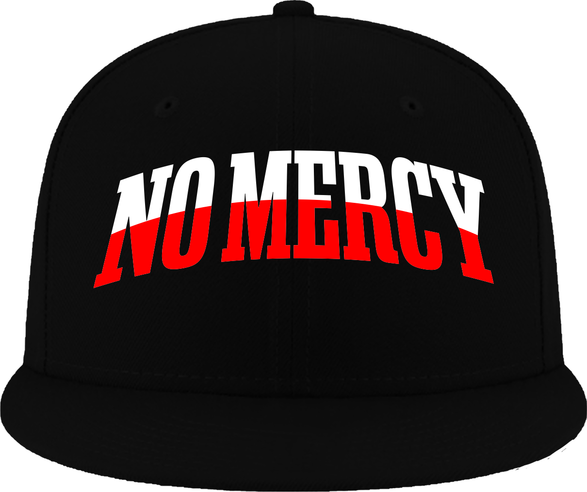 No Mercy Snapback - Black / Red / White