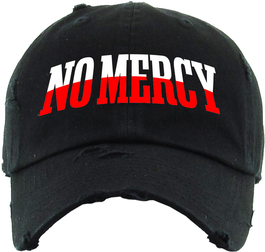 No Mercy Dad Cap - Black / Red / White