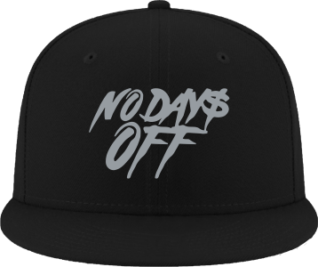 No Days Off Snap Back - Black / Gray