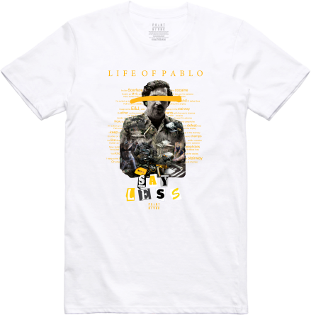 Life of Pablo T-Shirt - White / Gold