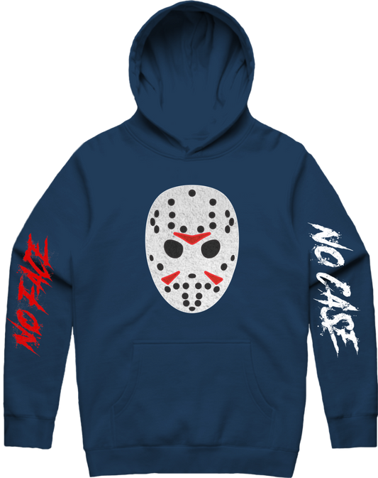 No Face No Case Hoodie w/ Chenille Patch - Admiral Blue