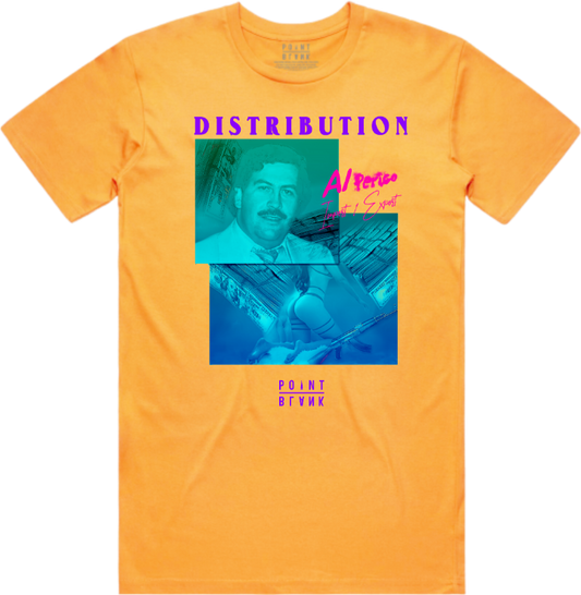 Distribution Colombian T-Shirt - Gold