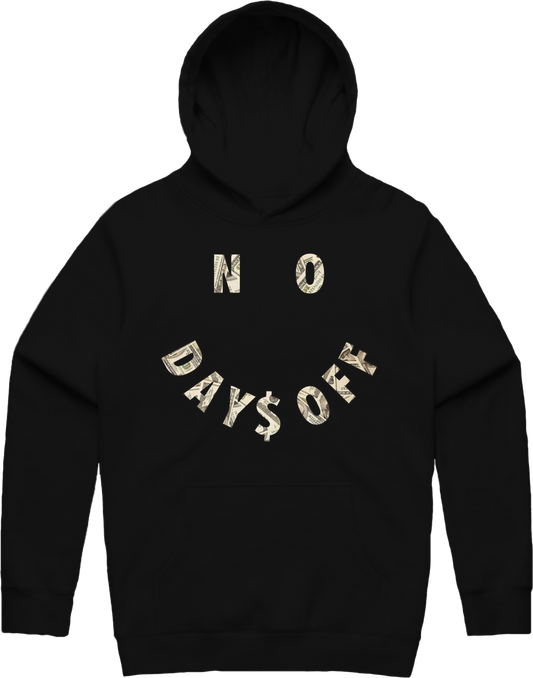 Smiley NDO Hoodie - Black