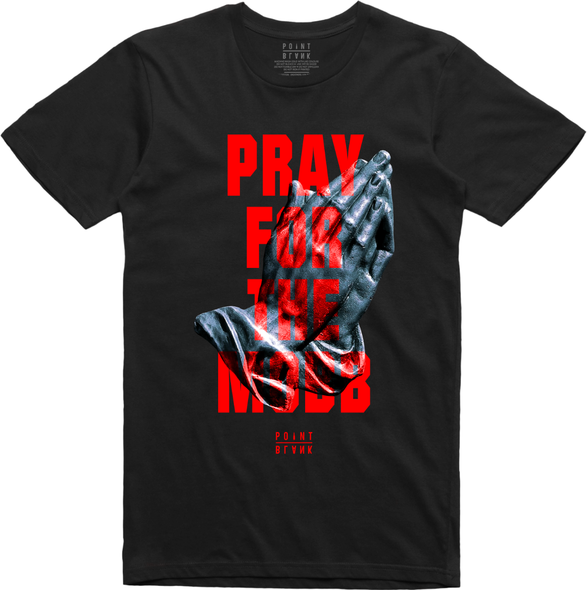 Pray For The Mobb T-Shirt - Black