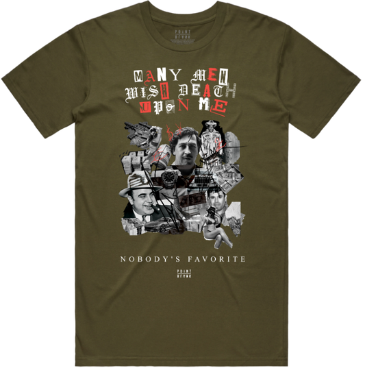 Well Wishers T-Shirt - Olive