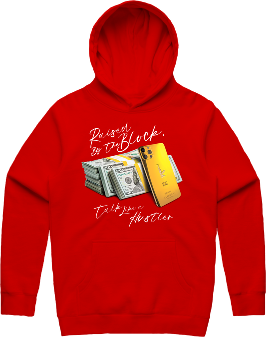 Hustle Talk Hoodie - Red