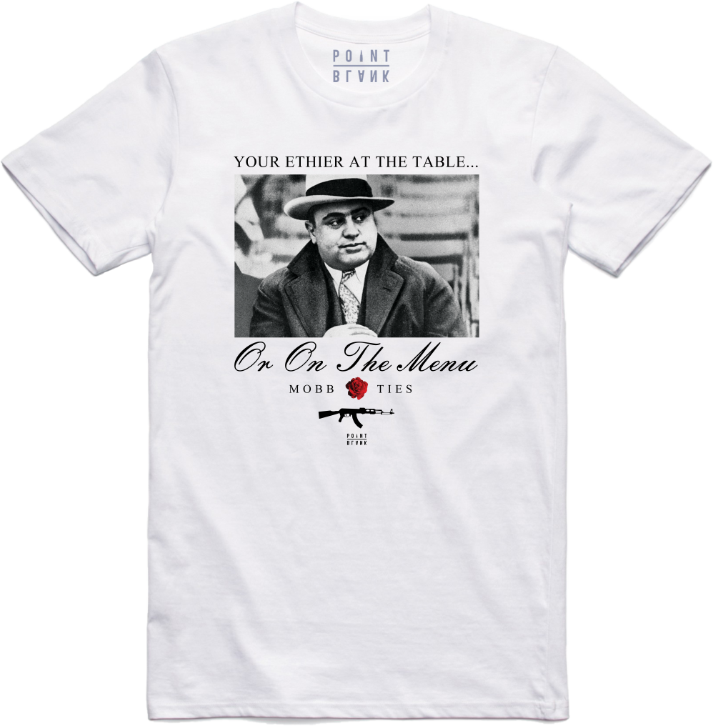 Table Manners T-Shirt - White