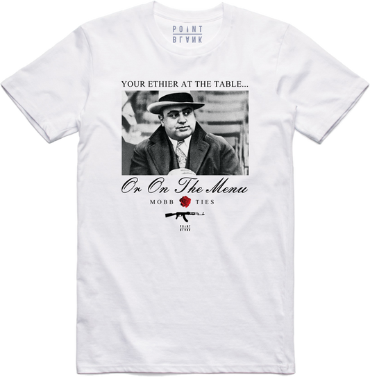 Table Manners T-Shirt - White