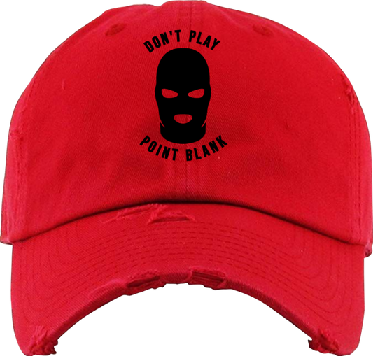 Don't Play Dad Cap - Red