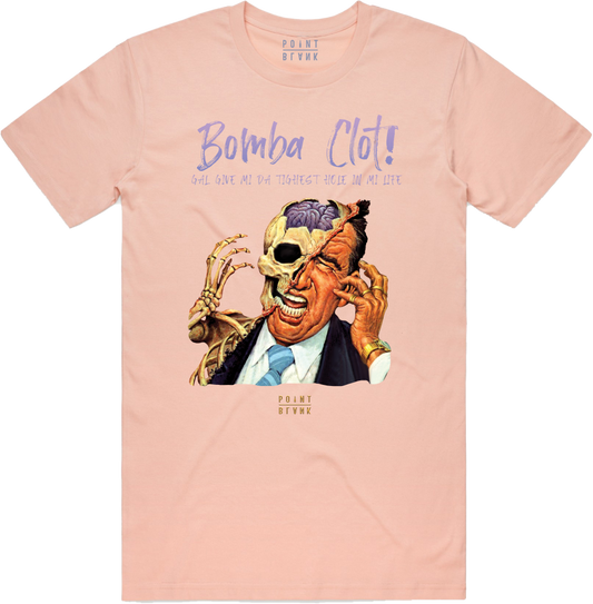 Bomba Clat T-Shirt - Pale Pink