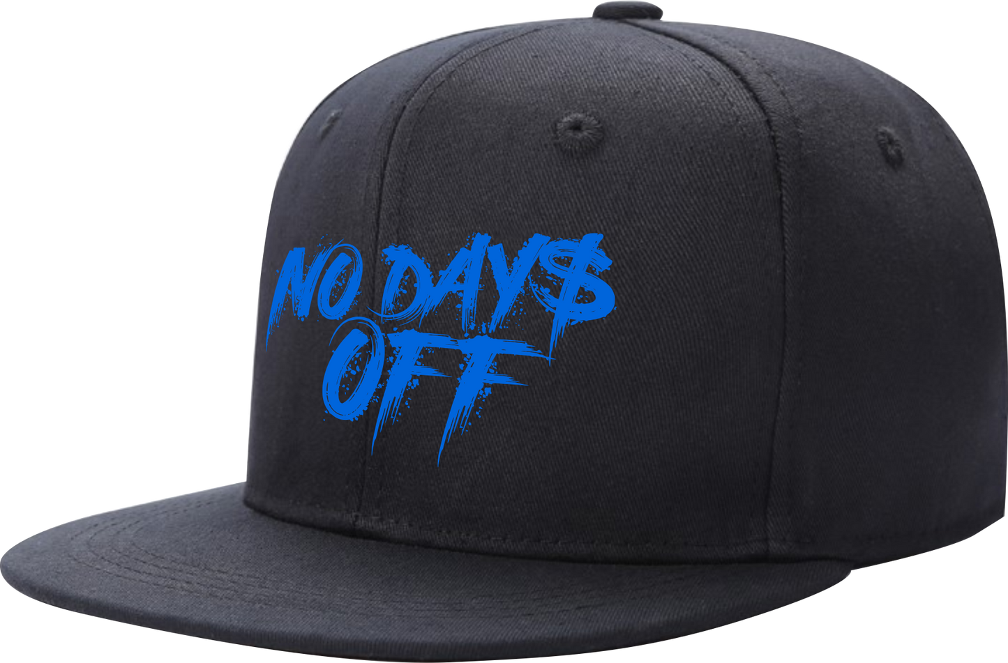 No Days Off Snap Back - Black / Blue