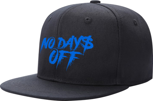 No Days Off Snap Back - Black / Blue