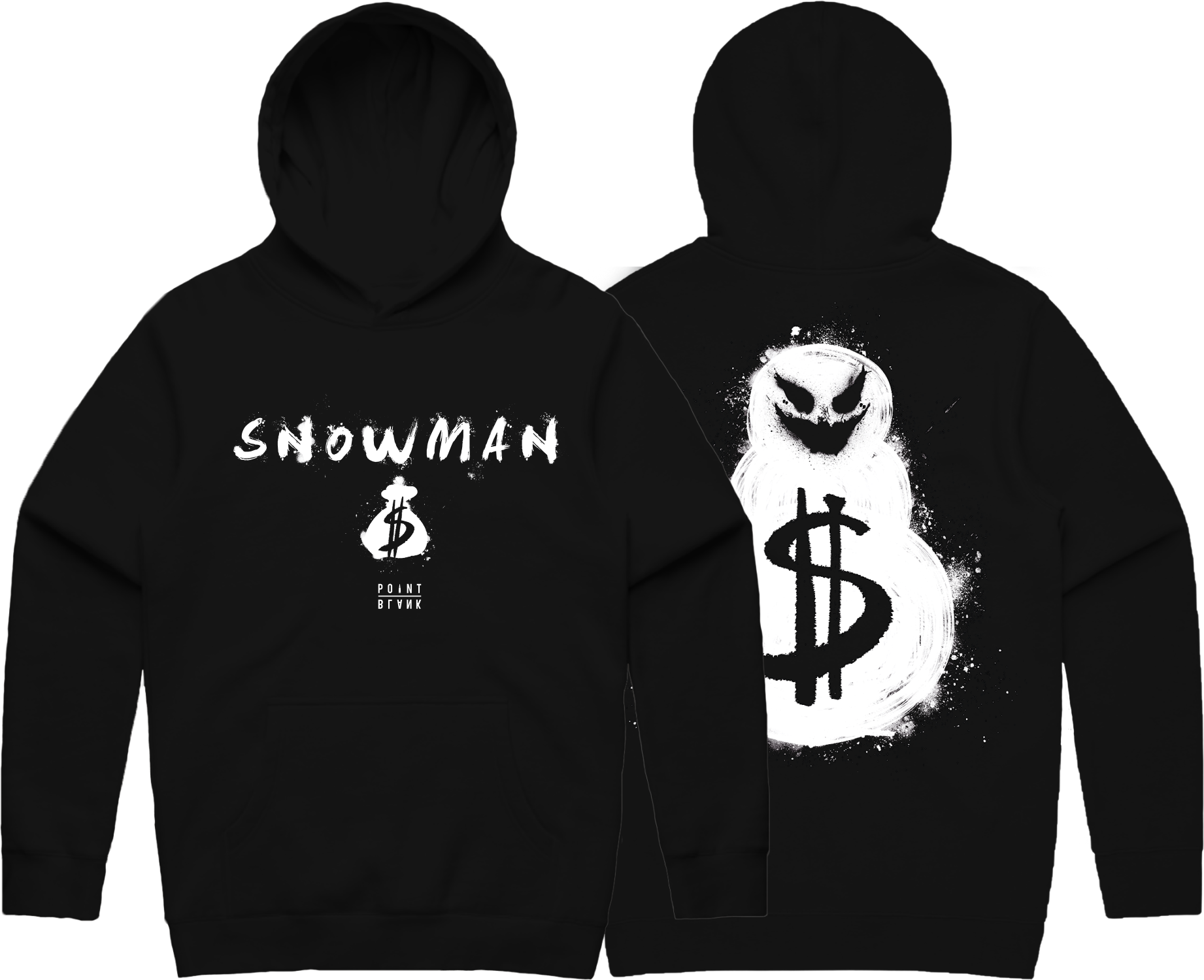 Snowman hoodie sales