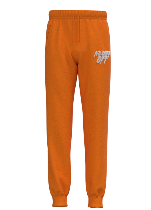 No Days Off Chenille Pants - Orange