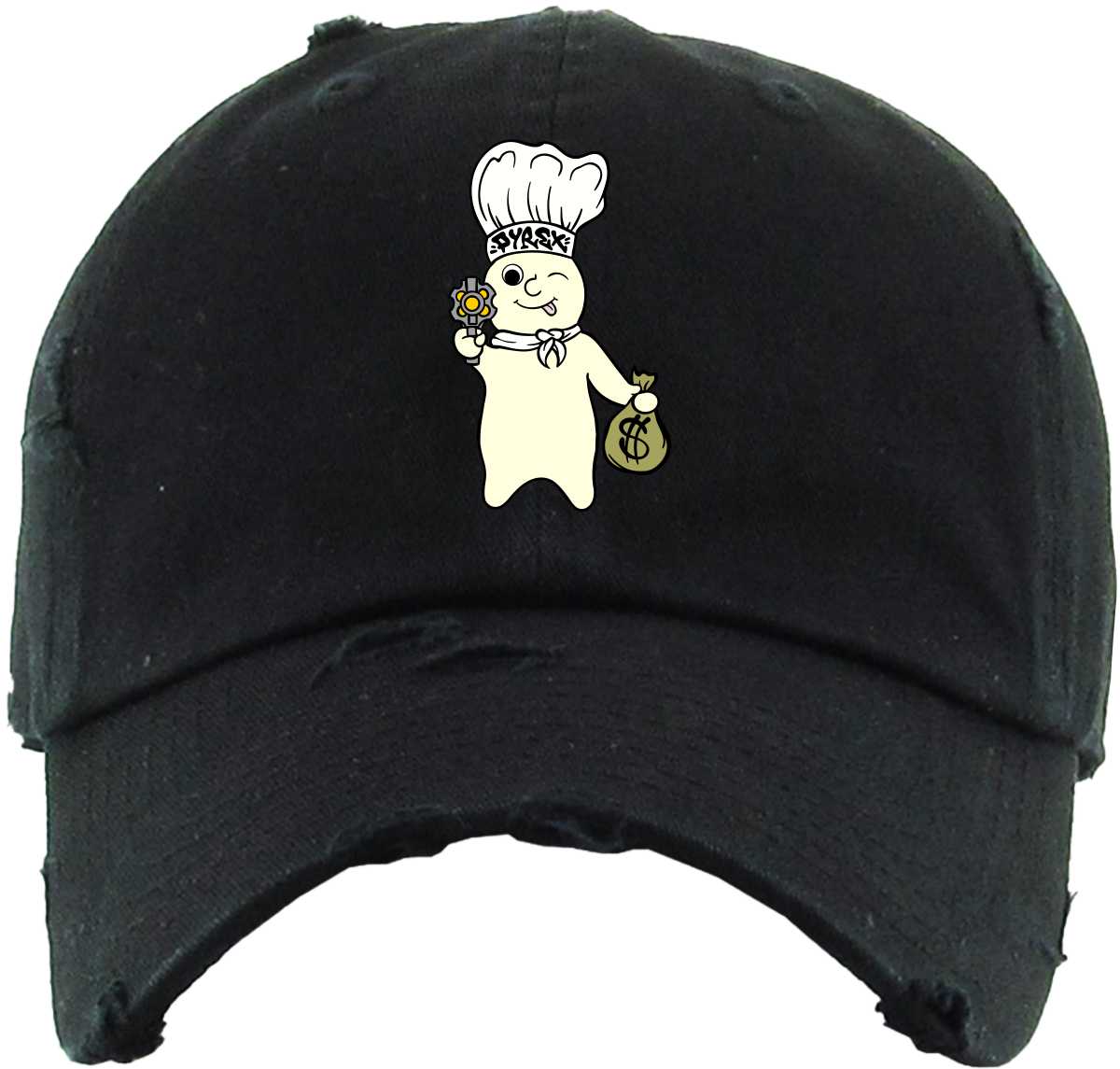 Doughboy Dad Cap - Black