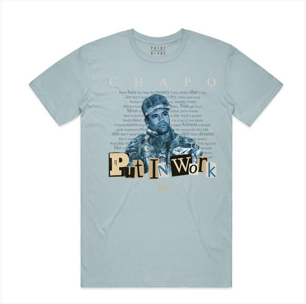 Chapo T-Shirt - Baby Blue