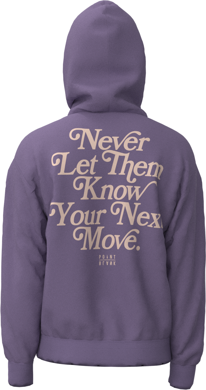 Never Let Them Know Hoodie - Mauve