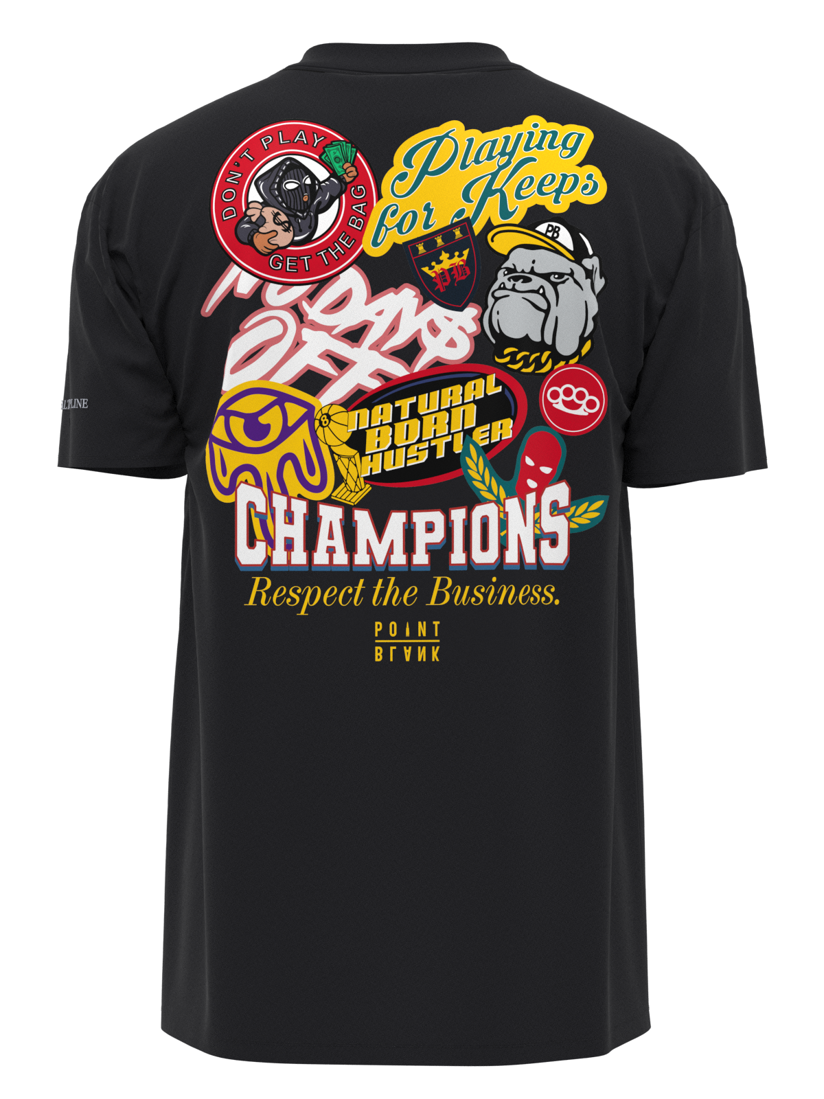 PB Champions T-Shirt - Black