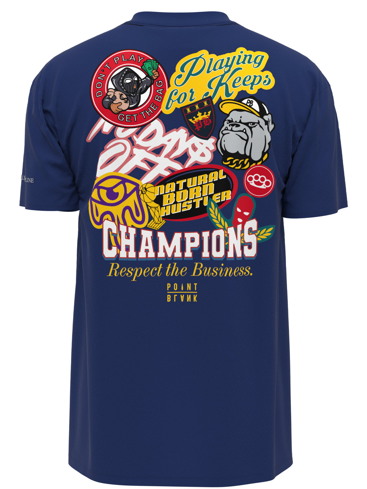 PB Champions T-Shirt - Royal Blue