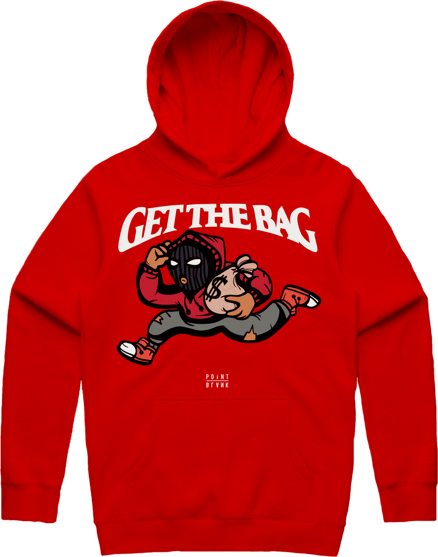 The Stick Up Kid Chenille Hoodie (Red)