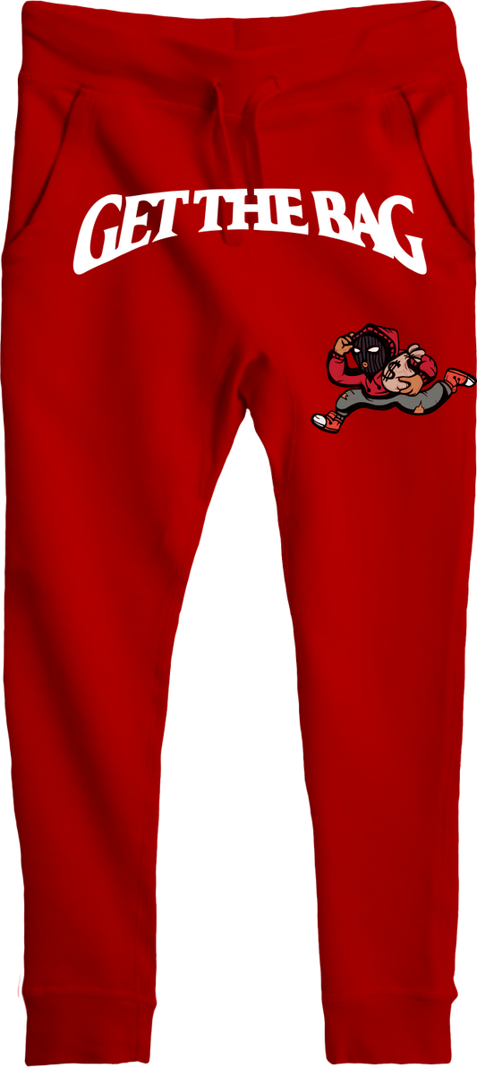 The Stick Up Kid Chenille Pants - Red