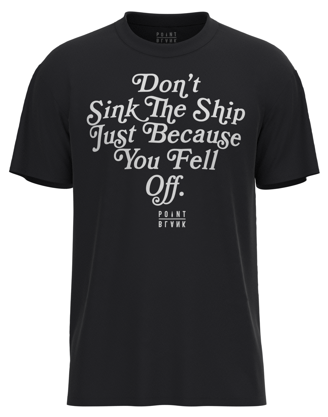 Sink or Swim T-Shirt - Black