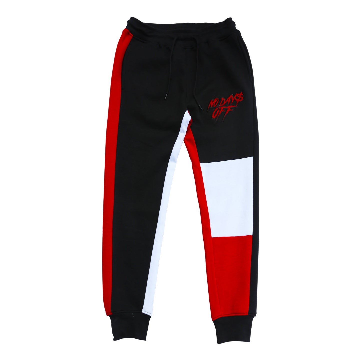 No Days Off Sweatpants - Black / Red / White