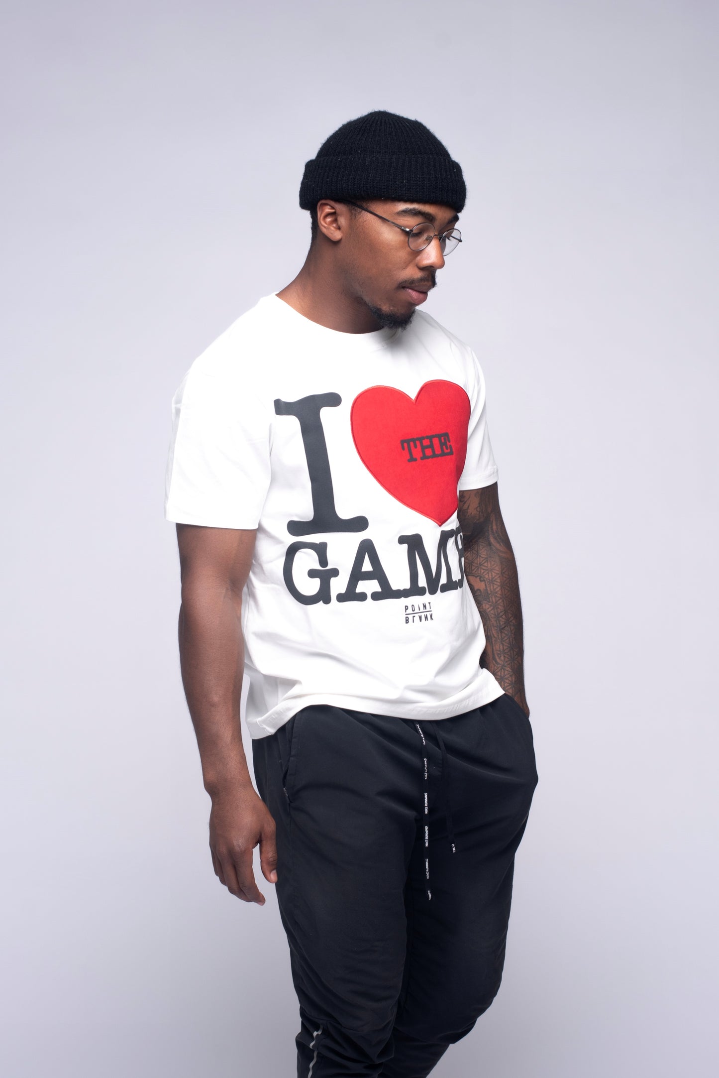 I Love The Game T-shirt (White)