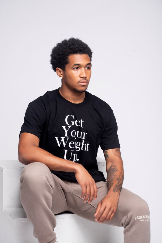 Get Your Weight Up T-shirt (Black)